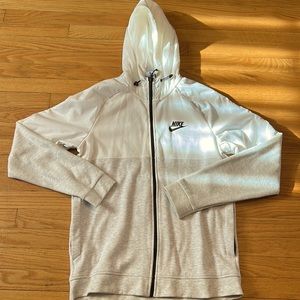 Men’s Medium Nike Cotton Zip Up Hoodie.